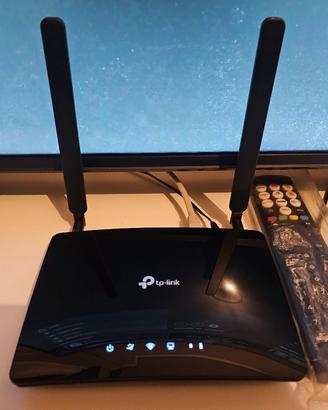 LTE TP‑Link MR6400 + Antenne 10dBi 