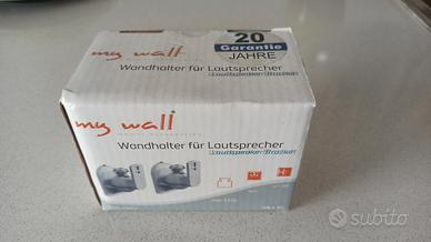  Supporti a parete per fissaggio casse acustiche