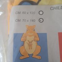 Accappatoio poncho bimbo