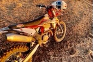 Ktm exc-f  350 2021 enduro six days akrapovic