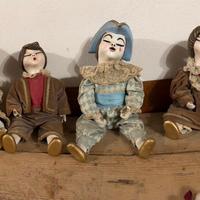 Bambole Thun dipinte a mano Vintage