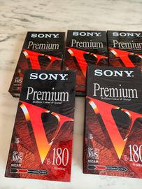 Videocassette VHS Sony Premium E-180