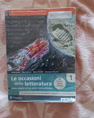 Libro di testo le occasioni della letteratura 1 