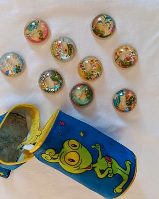 lotto kinder ferrero vintage astrocupole ciottolos