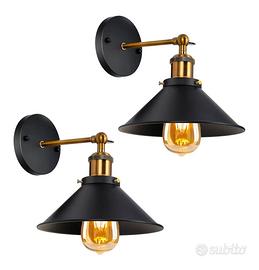 2 lampade da parete applique