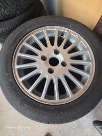 1 cerchio piu gomma dunlop alfa 156 147 gt