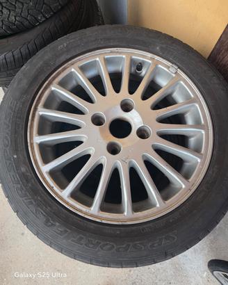 1 cerchio piu gomma dunlop alfa 156 147 gt