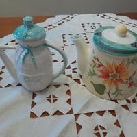 oliera tegliera  naffiatoio  centro tavola