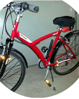 Bicicletta b twin rosso fuoco original 5