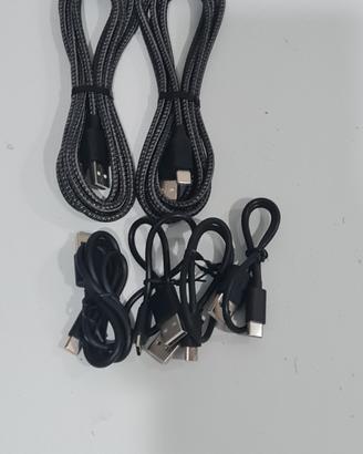 cavi tipo c e usb 