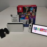 Nintendo Switch OLED bianca - condizioni perfette