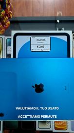 IPAD SERIE 10 64GB wi.fi