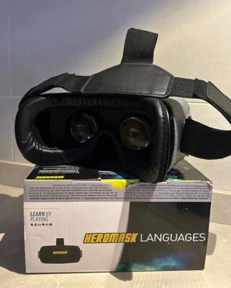 visore VR Heromask languages