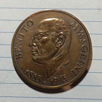 medaglia Benito mussolini 