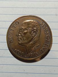 medaglia Benito mussolini 