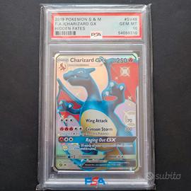 Pokémon Charizard GX Shiny PSA 10 

