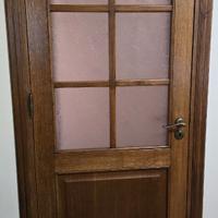 5 Porte da interno in vero legno massiccio con vet