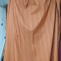 due coppie di tende fantasia rossa a righe 