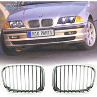 GRIGLIA BMW E46 BERLINA 98-01 COMPACT 00-05 CROMO