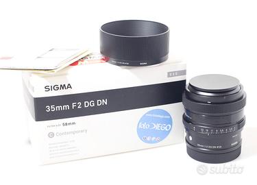 OBIETTIVO SIGMA 35 MM F/2 DG DN C. L-MOUNT.