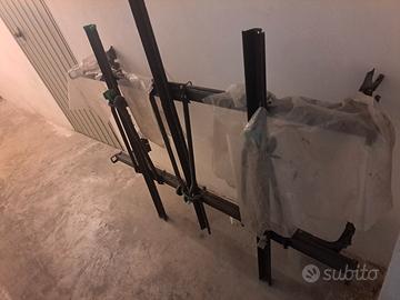 porta pacchi con barre porta bici 