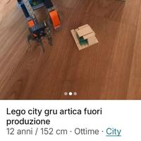 Lego city Gru artica fuori produzione