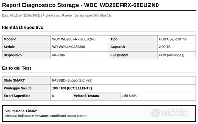 HD 2TB 3.5" WD RED