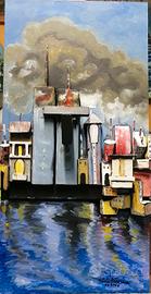 "Le Torri Gemelle" Scultura del M°P. Dell'Aversana