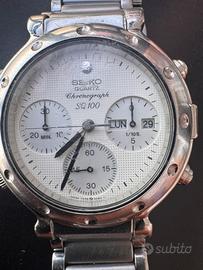 Seiko Quartz chronograph SQ100 7A38-6090 1998
