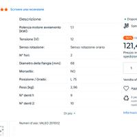 motorino avviamento valeo opel , ECC  A34931 A