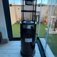 Stufa a Gas Fiamma Antracite colore MOKA 11kW