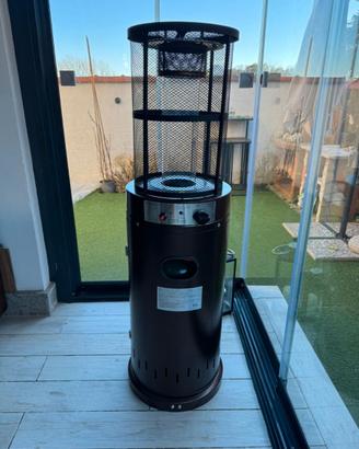 Stufa a Gas Fiamma Antracite colore MOKA 11kW