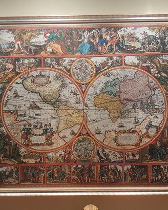 QUADRO MAPPAMONDO