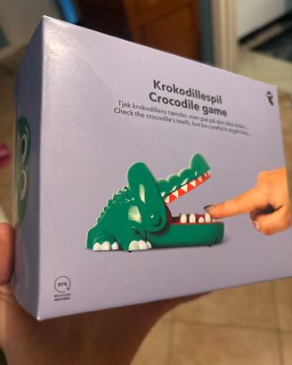 Gioco Coccodrillo nuovo mai usato in scatola