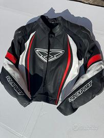 Giubbino Pelle Moto Racing Prexport Misano