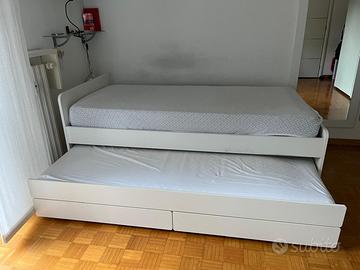 letto singolo con materassi inclusi