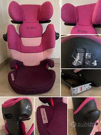 Cybex Solution X-Fix 15–36 kg con ISOFIX rosa