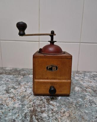 Macina Caffè PB Legno Acciaio