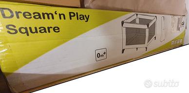 HAUCK dream'n play square box lettino portatile