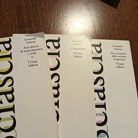 3 libri di Sciascia 