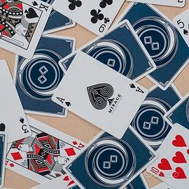 Mazzo di Carte Mirage V4 Midnight Blue Edition
