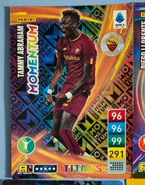 carta panini adrenalyn Momentum Abraham 22/23