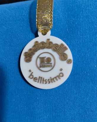 medaglietta con rilievo per cicciobello sebino 