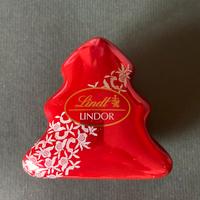 Scatolina natalizia vintage in latta di Lindt