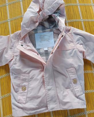 giacca/giubbotto burberry children rosa cipria