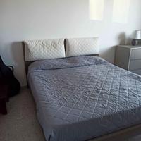 Letto matrimoniale con materasso + cassettiera