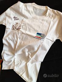 maglia nazionale Italia firmata da MARCO PANTANI