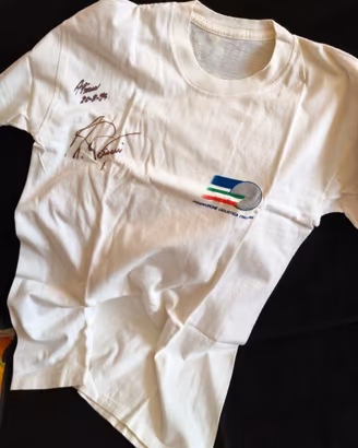 maglia nazionale Italia firmata da MARCO PANTANI