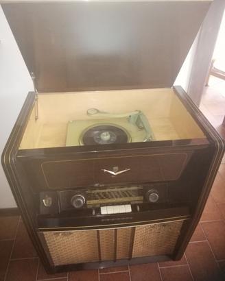 Grundig Radio Musikschrank 7061W/J/3D 1950