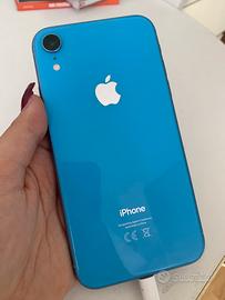 iphone  xr azzurro